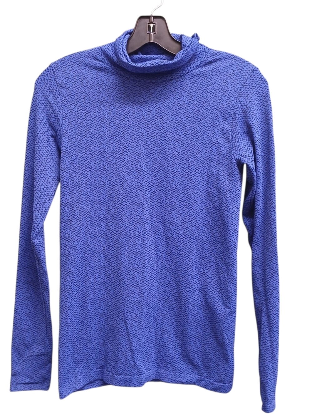 Athleta Flurry Peak Cobalt Blue Long-Sleeve Turtleneck Size Sma